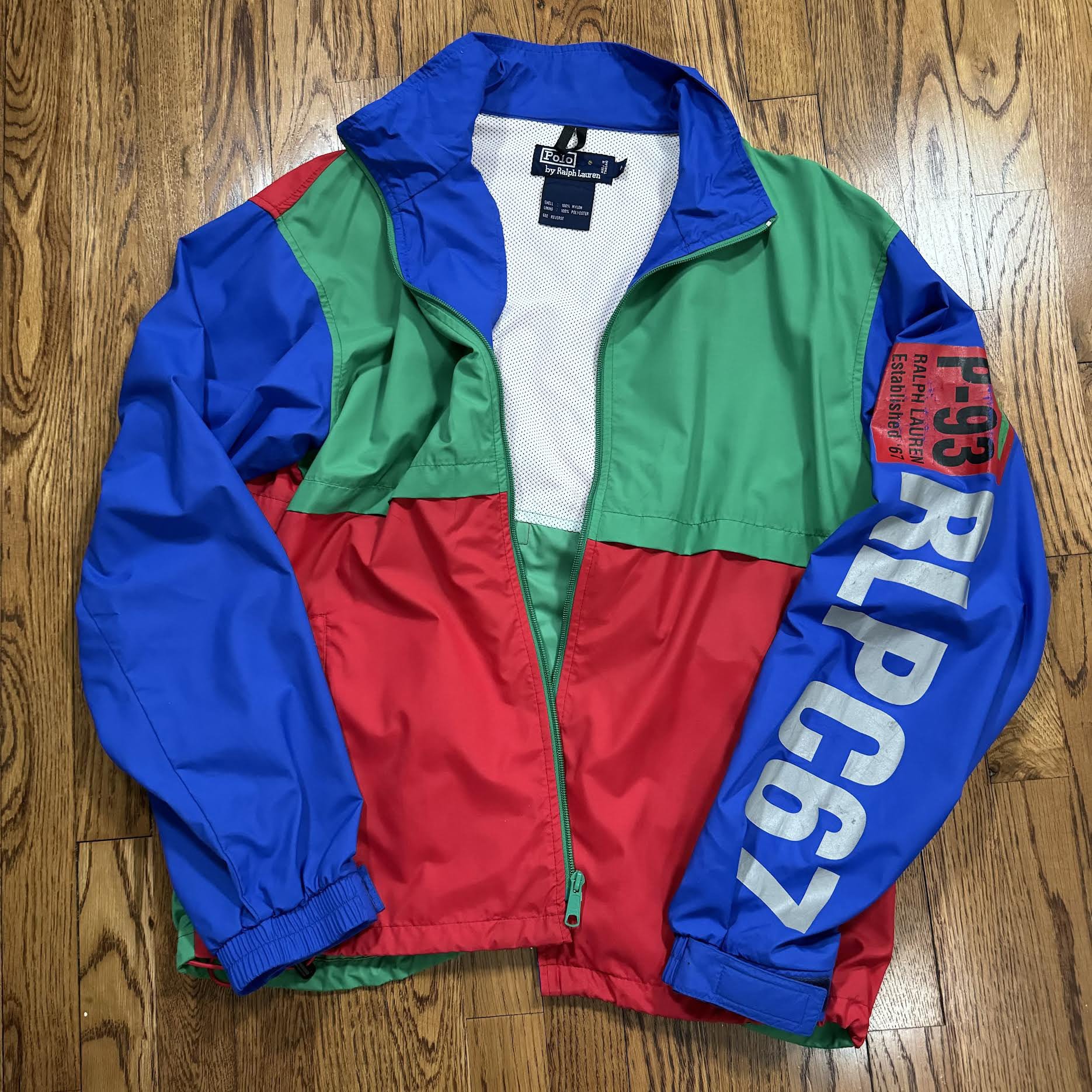 Vintage Polo Ralph Lauren P-93 RLPC67 Colorful Jacket (Size Vintage Polo Ralph Lauren P-93 RLPC67 Colorful Jacket (Size